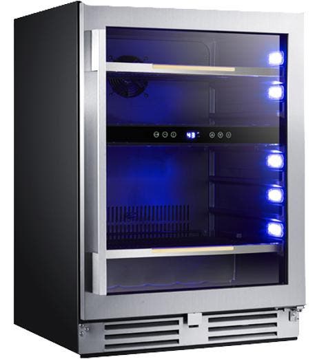 Avanti BCSE50R3S Stainless Steel/Black
