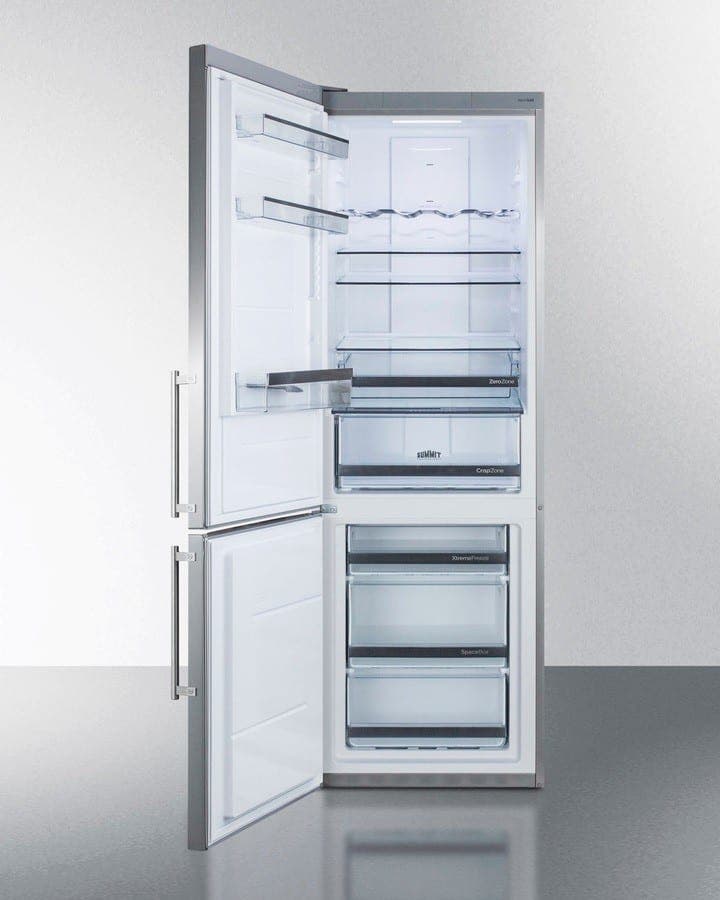 Summit FFBF249SSLHD Stainless Steel/Platinum, Left Hinge