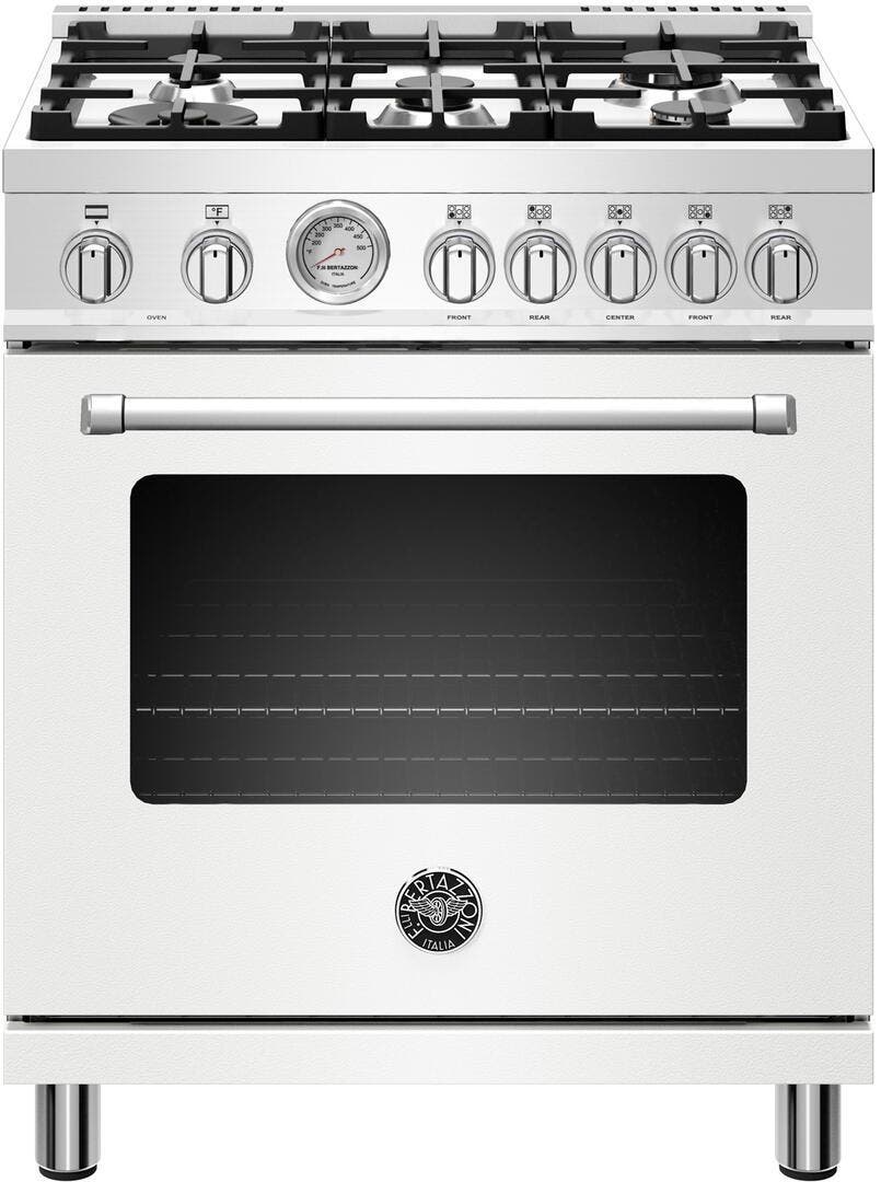 Bertazzoni MAST305DFMBIELP Matte White, Liquid Propane