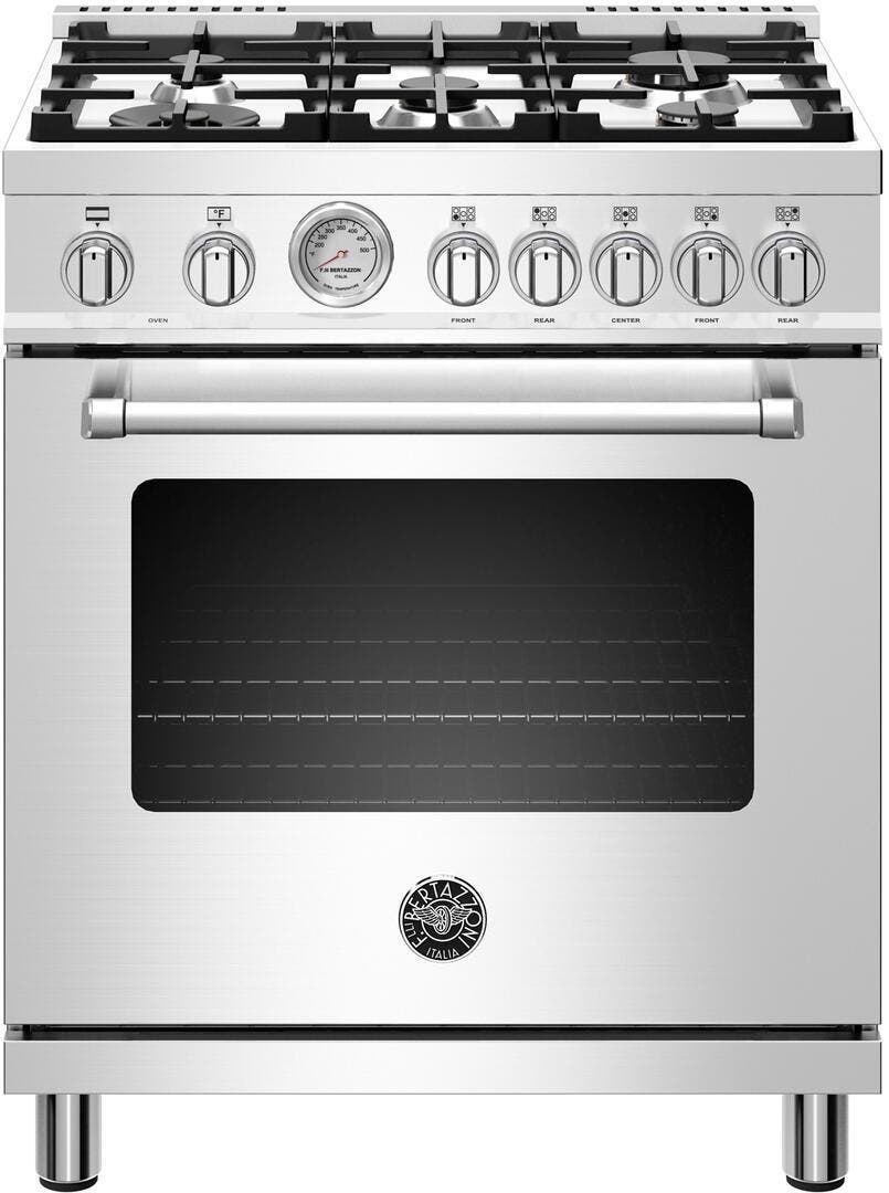 Bertazzoni MAST305DFMXELP Stainless Steel, Liquid Propane