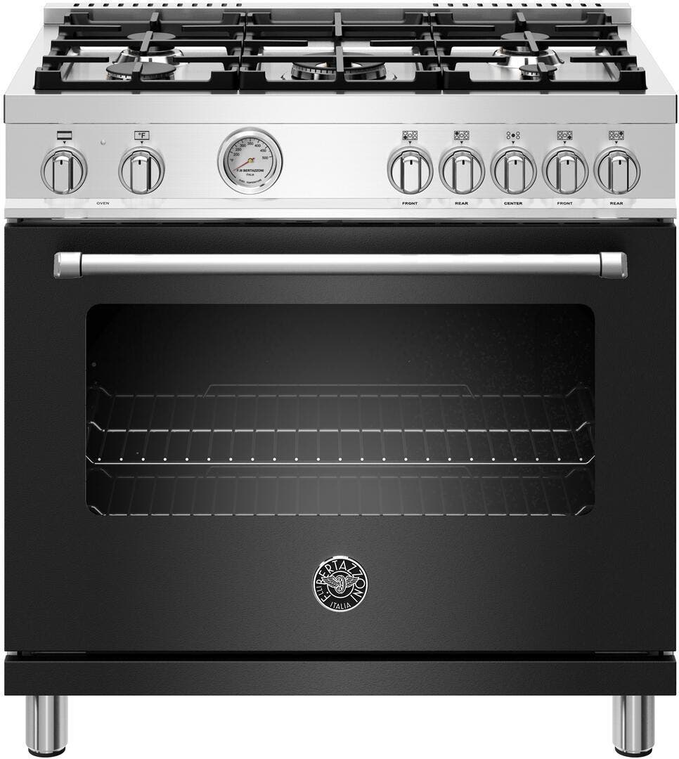 Bertazzoni MAST365DFMNEELP Matte Black, Liquid Propane