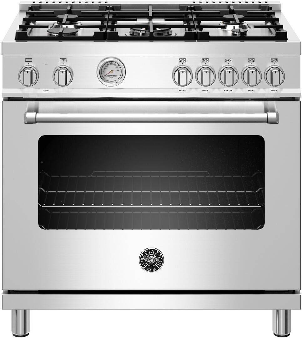Bertazzoni MAST365DFMXELP Stainless Steel, Liquid Propane