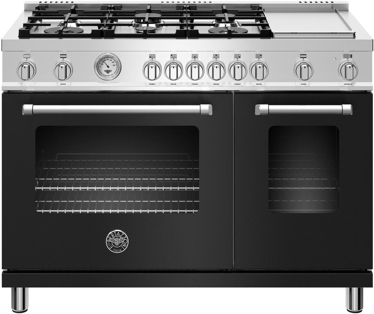 Bertazzoni MAST486GGASNEELP Matte Black