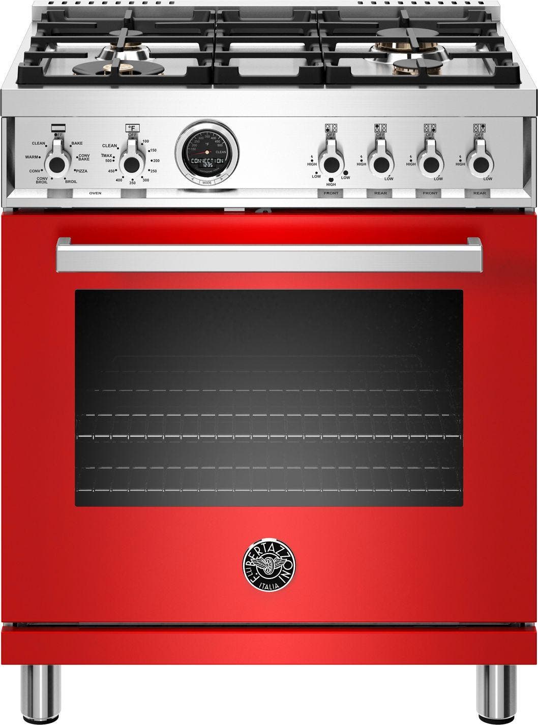 Bertazzoni PROF304DFSROTLP Rosso Red