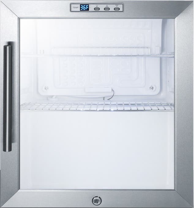 Summit SCR215LBICSS Stainless Steel