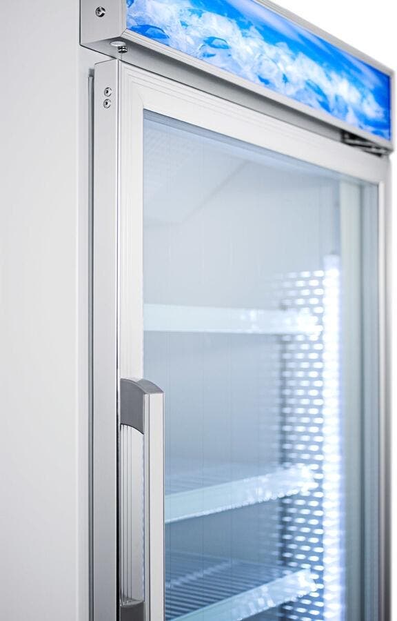 Summit SCFU1211 Stainless Steel/White