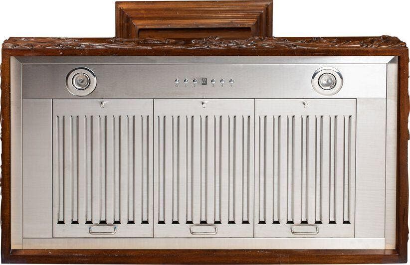 Zline KBRRC30 Walnut-Toned Distressed, 30 Inch