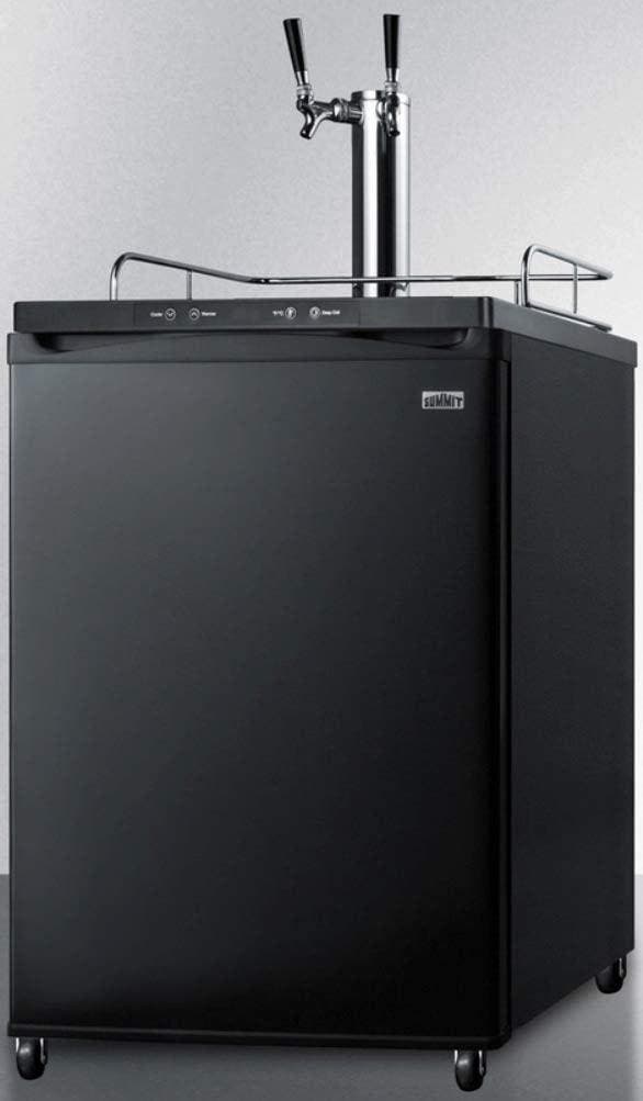 Summit SBC635MBI7TWIN Black, Dual Tap