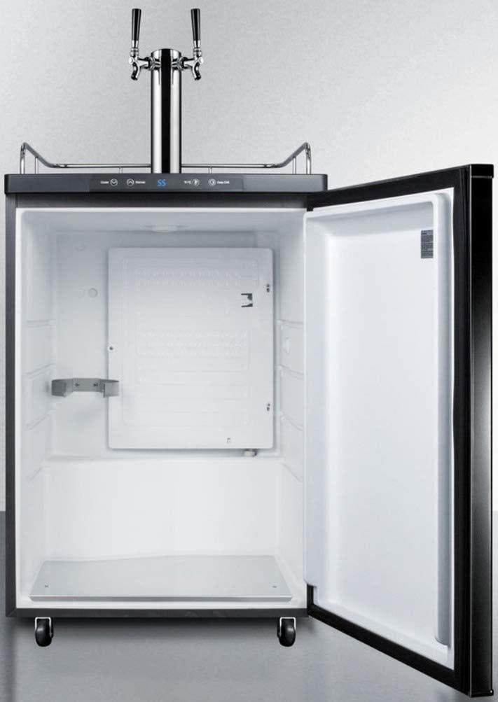 Summit SBC635MBI7TWIN Black, Dual Tap