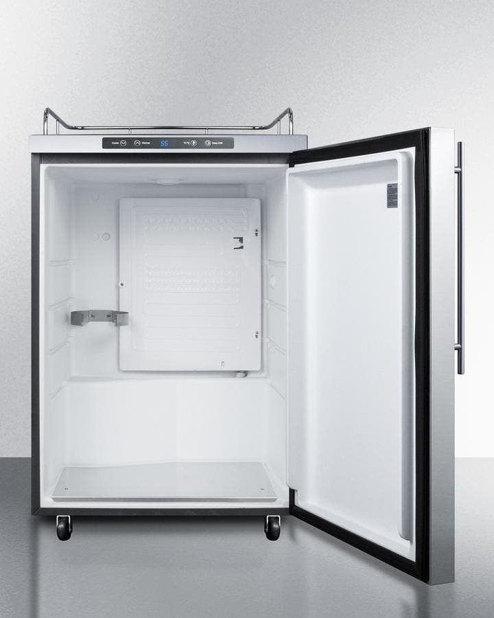 Summit SBC635MOS7NKHV Stainless Steel