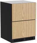 24 Inch, 5.0 Cu. Ft. Built-In Counter Depth Drawer Refrigerator with LED Lighting