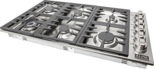 Zline RC36 36 Inch Drop-In Gas Cooktop with 6 Sealed Burners:...