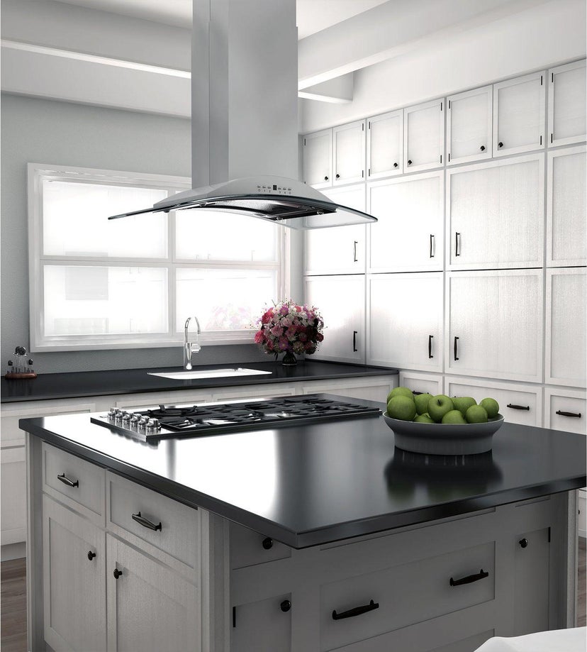 Zline RC36 36 Inch Drop-In Gas Cooktop with 6 Sealed Burners:...