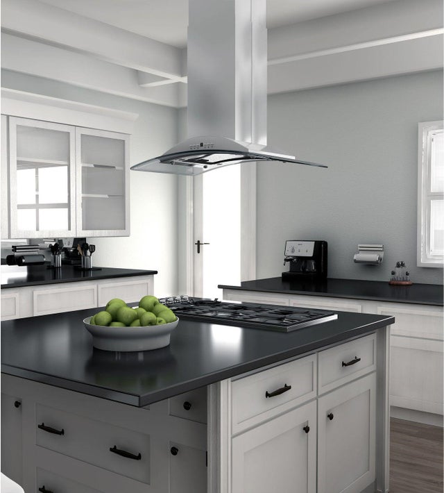 Zline RC36 36 Inch Drop-In Gas Cooktop with 6 Sealed Burners:...