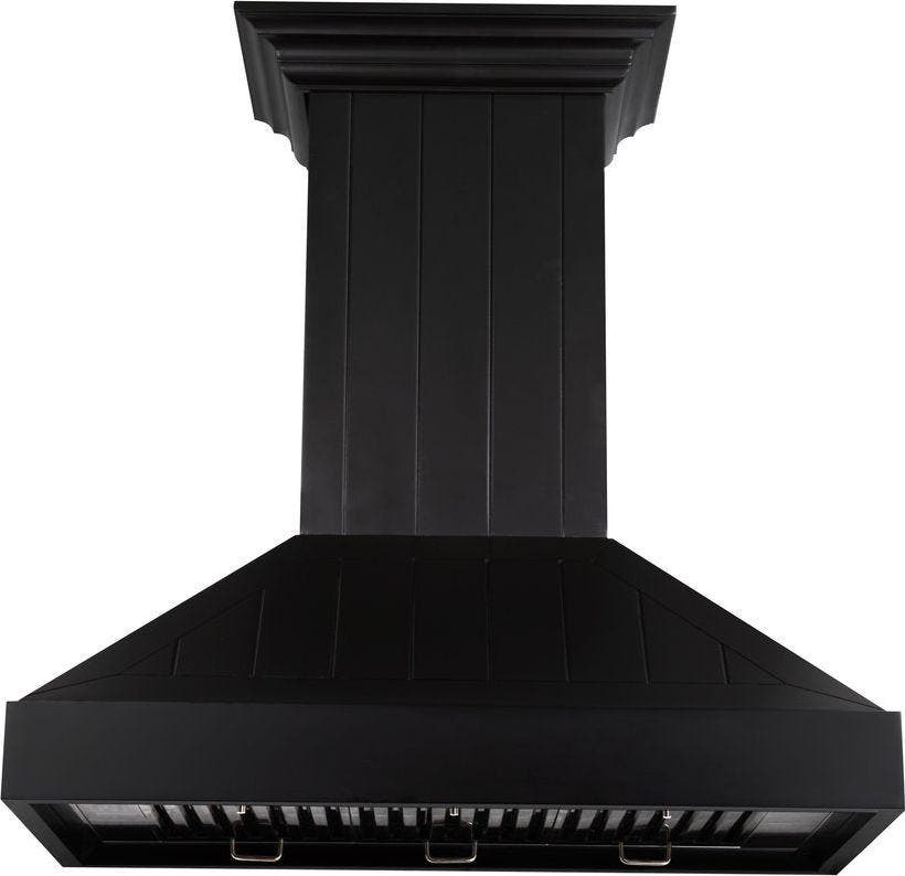 Wooden Wall Mount Range Hood with LED Lights