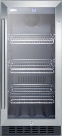 15 Inch, 2.45 Cu. Ft. Built-In/Freestanding Beverage Center with Digital Thermostat
