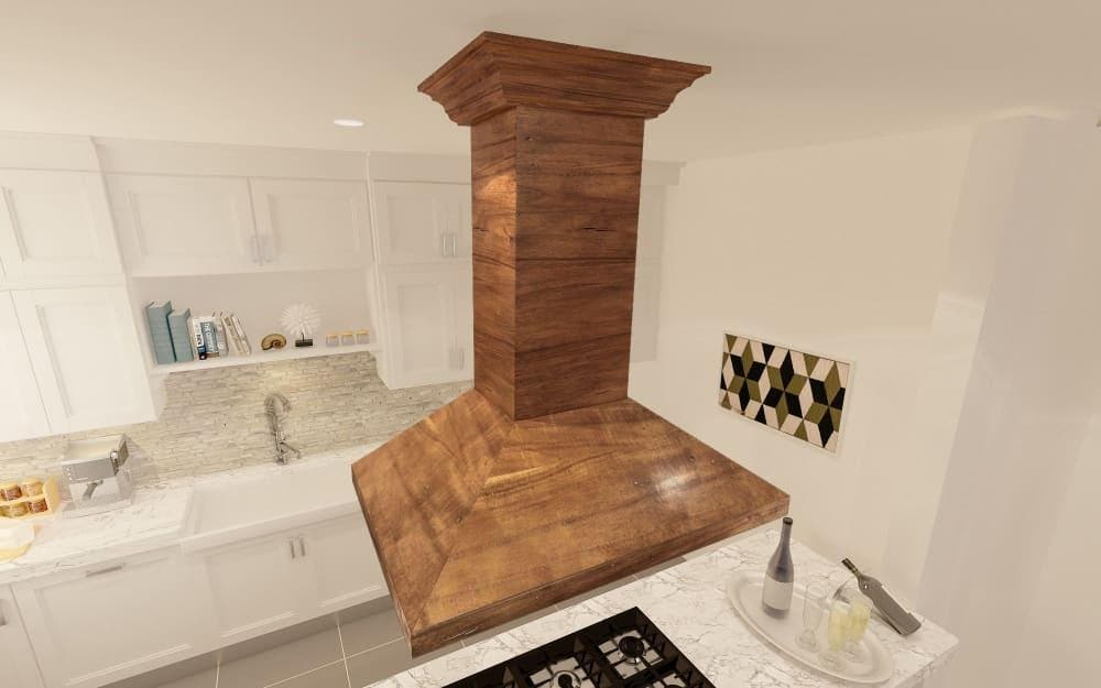 Zline KBIRRRD48 Walnut, 48 Inch