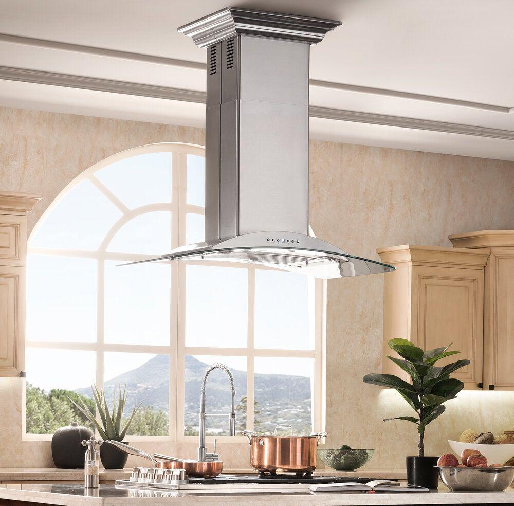 ZLINE Island Mount Range Hood - Thumbnail 4