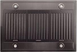 Zline BSGL2IN48 Black Stainless Steel, 48 Inch