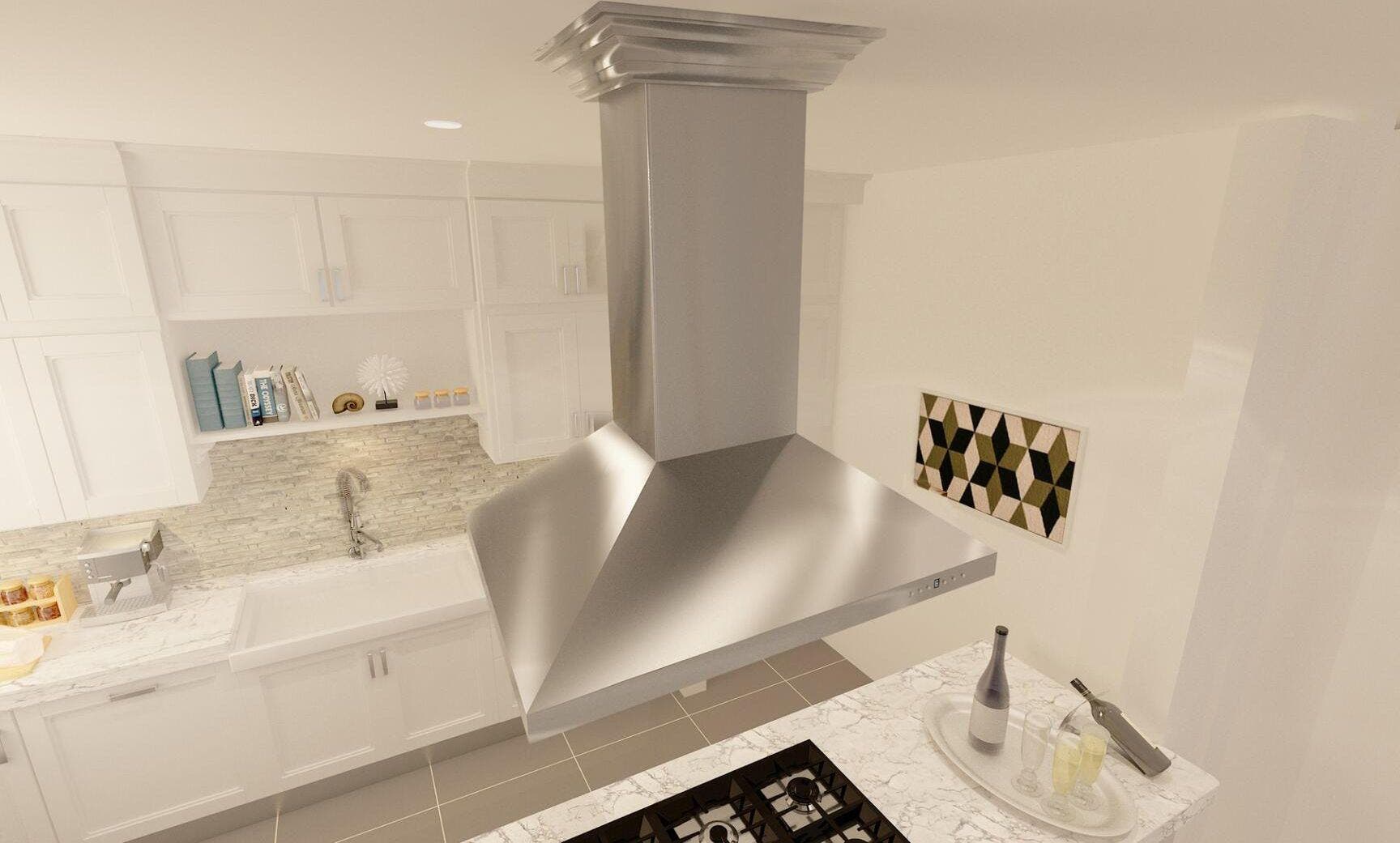 Zline 8KL3IS36 Snow Stainless Steel, 36 Inch