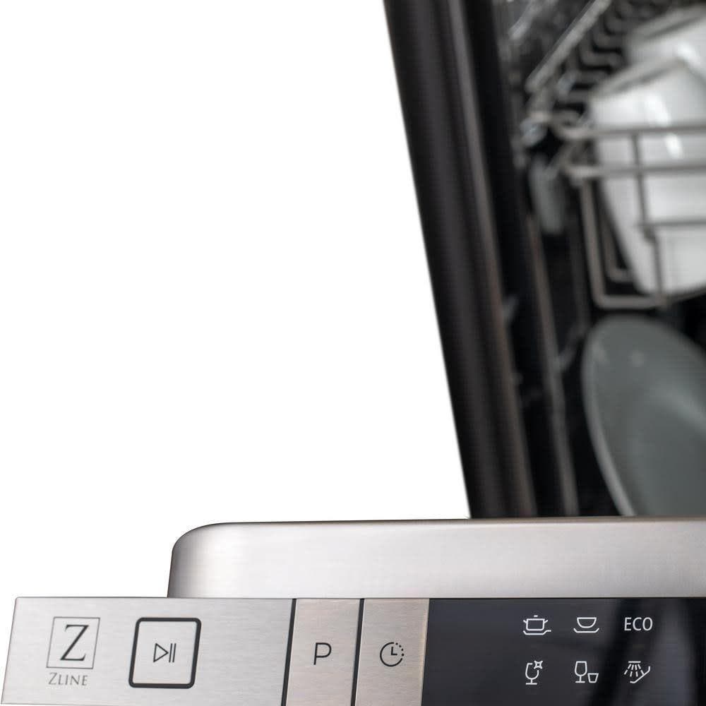 Zline DWSSH18 Stainless Steel, Dura Snow Finish, Traditional Han...