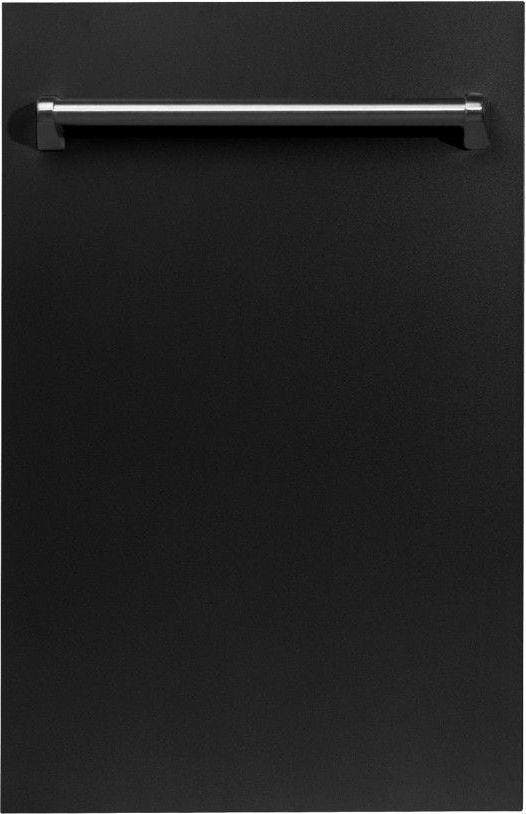 Zline DWBLM18 Black Matte, Traditional Handle