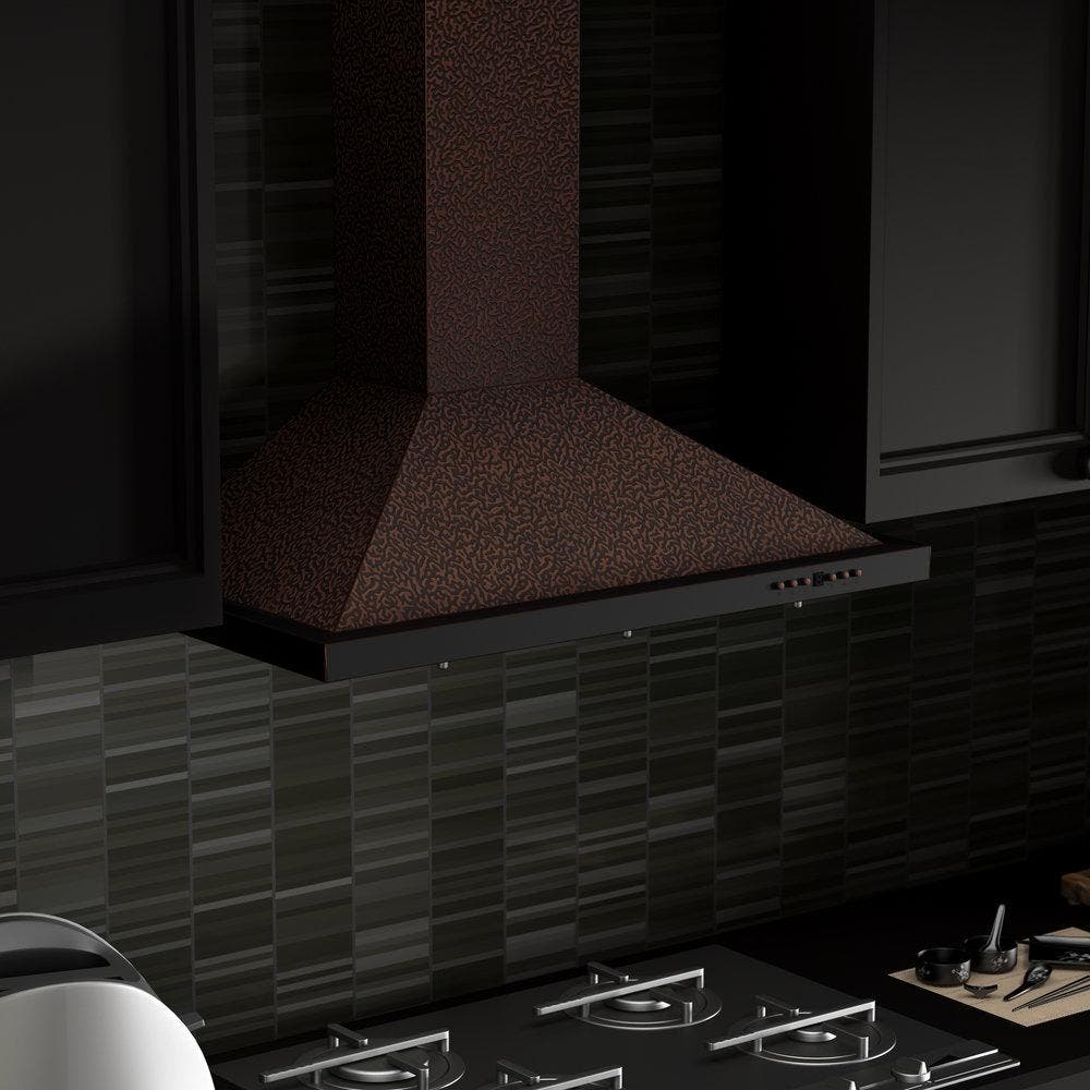 Zline 8KBE48 Embossed Copper, 48 Inch