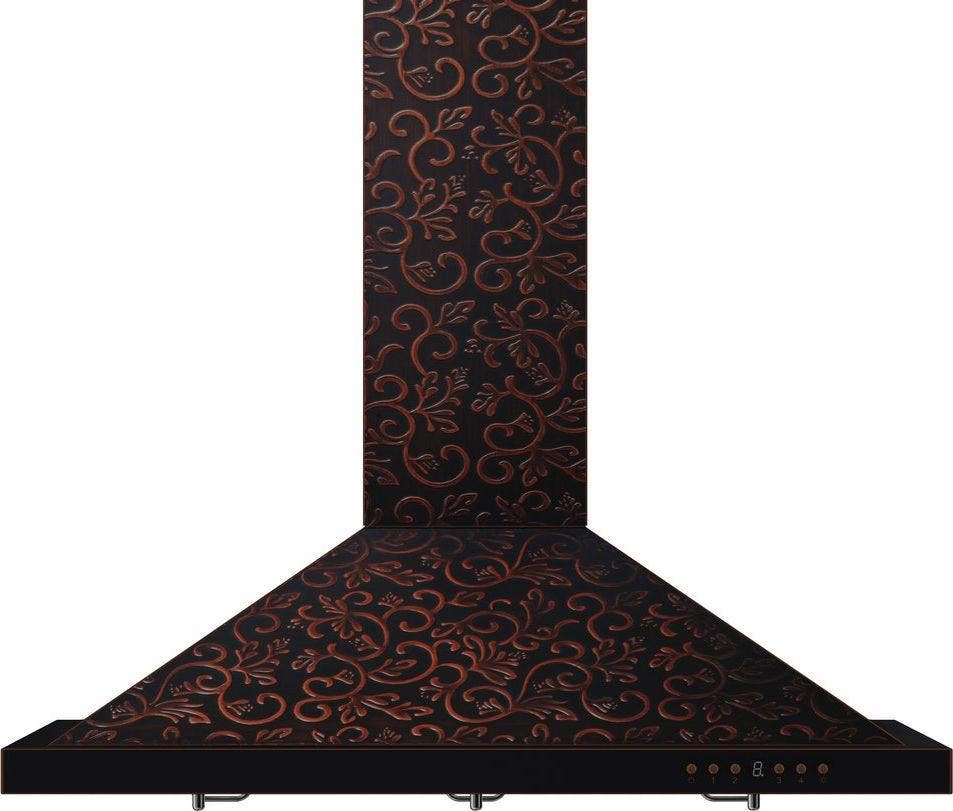 Zline 8KBF30 Baked Copper/Flower Design, 30 Inch