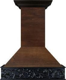 Zline 9373AR36 Walnut/Antigua Black Band