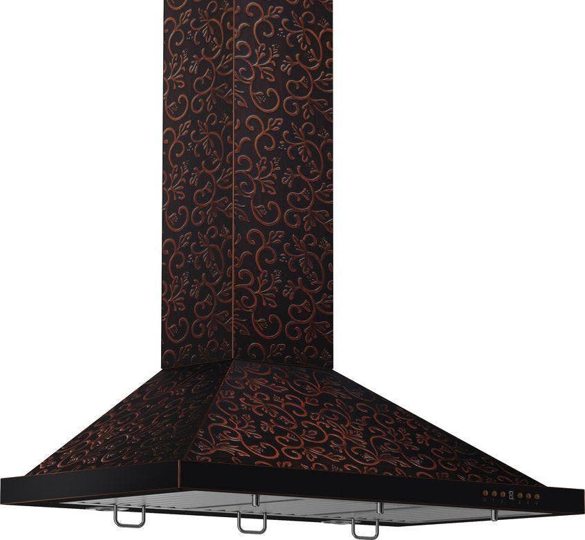 Zline 8KBF30 Baked Copper/Flower Design, 30 Inch