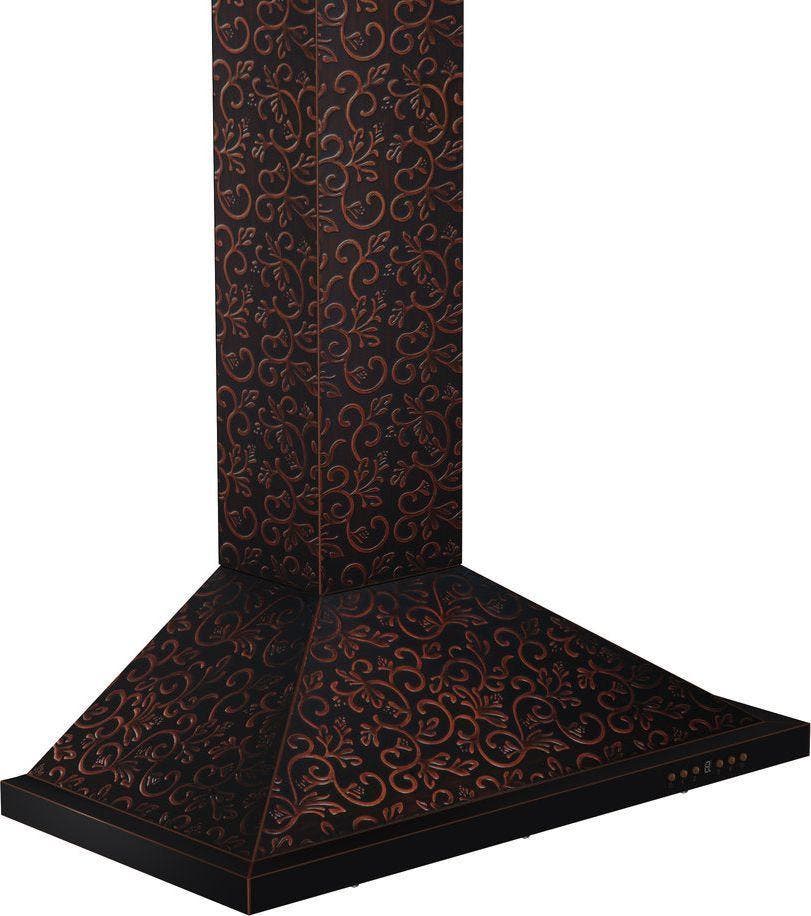 Zline 8KBF30 Baked Copper/Flower Design, 30 Inch