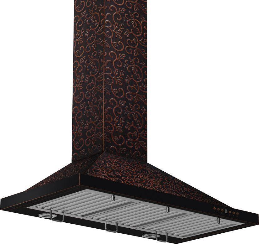 Zline 8KBF30 Baked Copper/Flower Design, 30 Inch