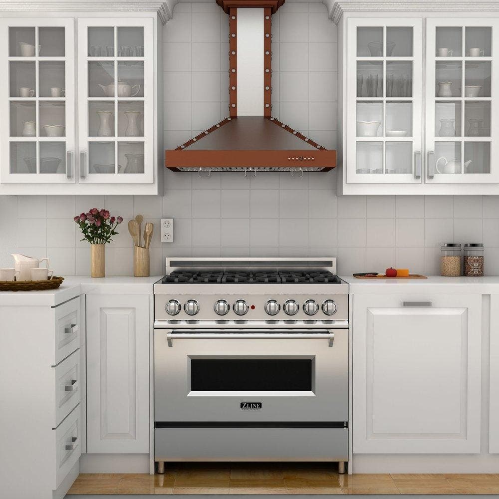 Zline KB2SCCXS30 Stainless Steel/Copper Trims, 30 Inch