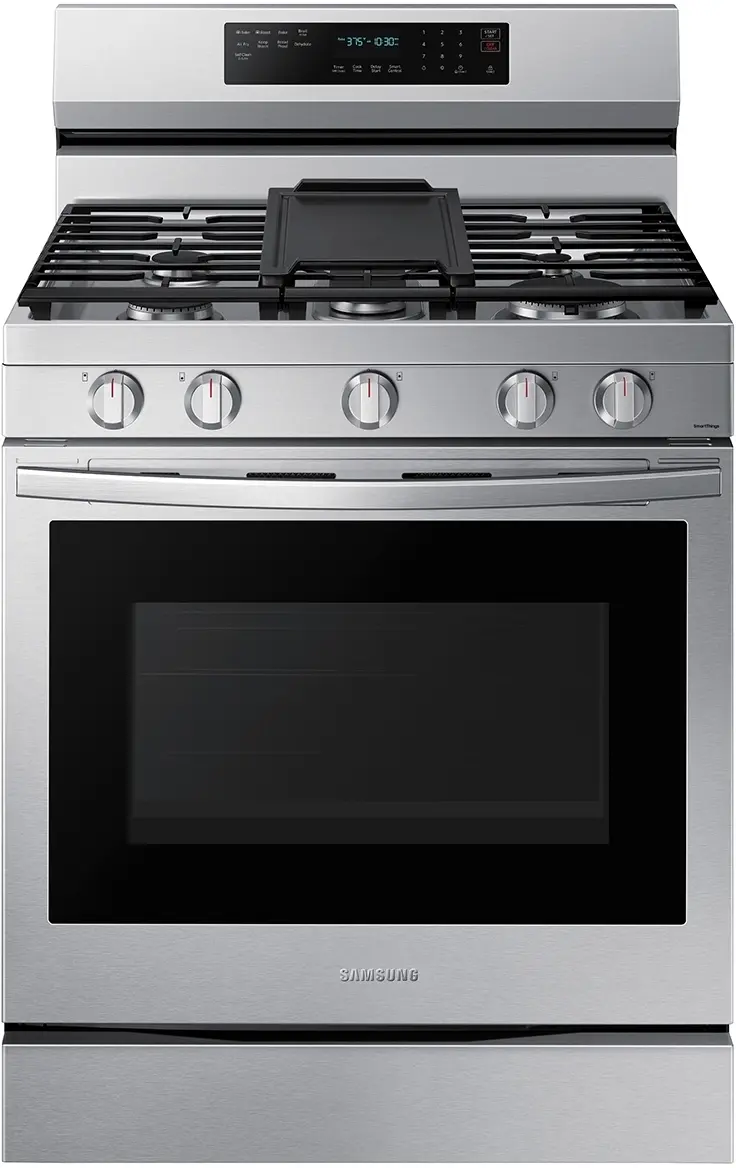 Samsung NX60A6711SS 30 Inch Freestanding Gas Smart Range