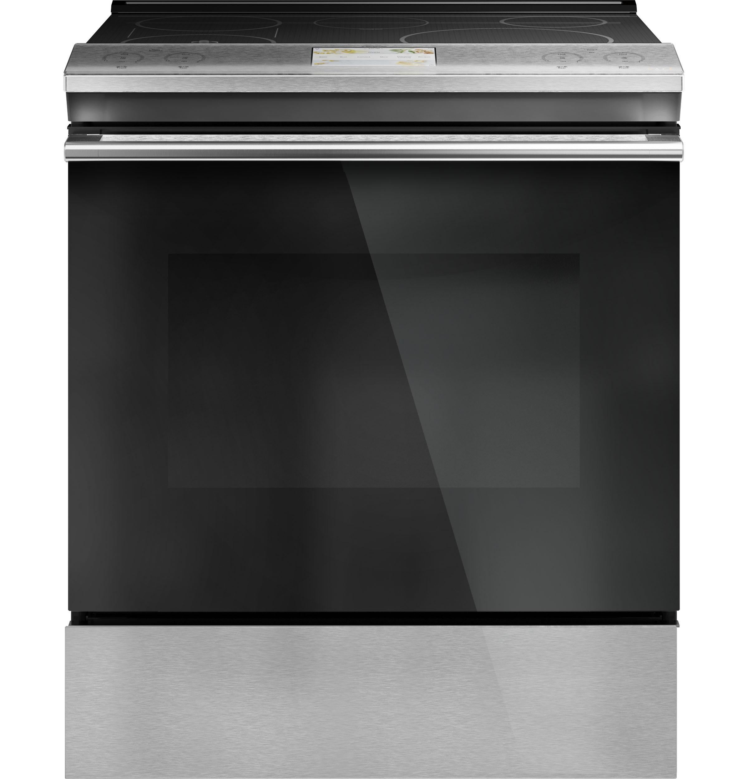 Cafe CHS90XM2NS5 30 Inch Slide-In Induction Smart Range Platinum