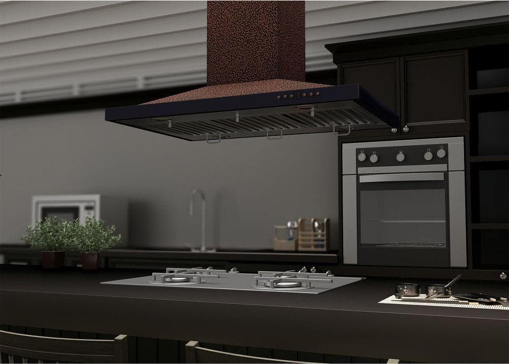 Zline 8GL2EI30 Embossed Copper, 30 Inch