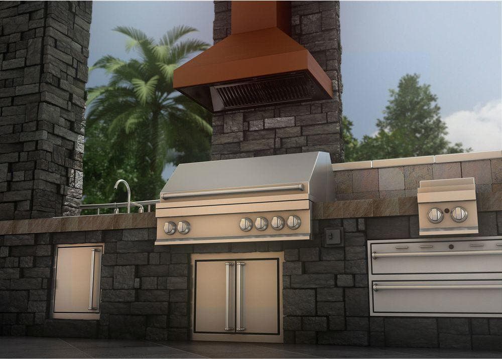 Zline 8697C42 Baked Copper, 42 Inch