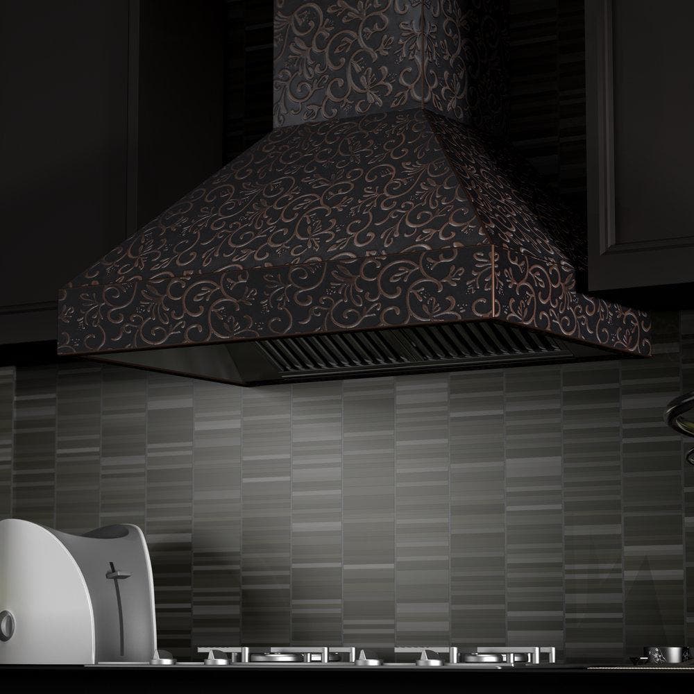 Zline 8667F30 Baked Black/Copper, 30 Inch