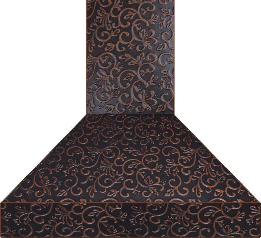 Zline 8667F36 Baked Black/Copper, 36 Inch