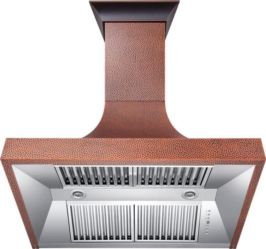 Zline 8632H42 Hand Hammered Copper, 42 Inch, 1200 CFM