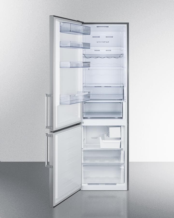 Summit FFBF192SSBIIMLHD Stainless Steel, Ice Maker, Left Hinge