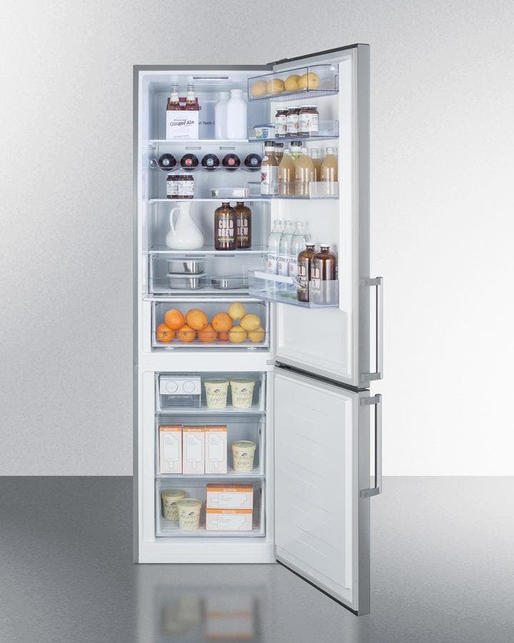 Summit FFBF192SS Stainless Look, Ice Maker, Right Hinge