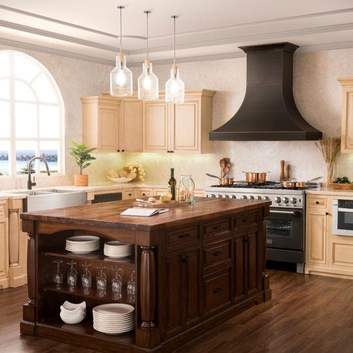 Zline 8632B48 Oil-Rubbed Bronze, 48 Inch, 1200 CFM