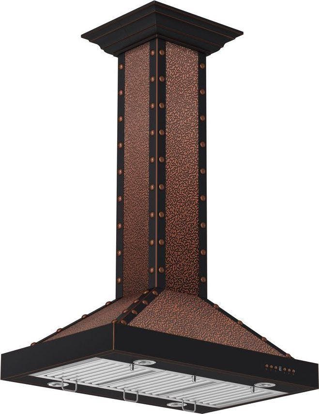 Zline KB2IEBBXB30 Embossed Copper/Oil Rubbed Bronze, 30 Inch