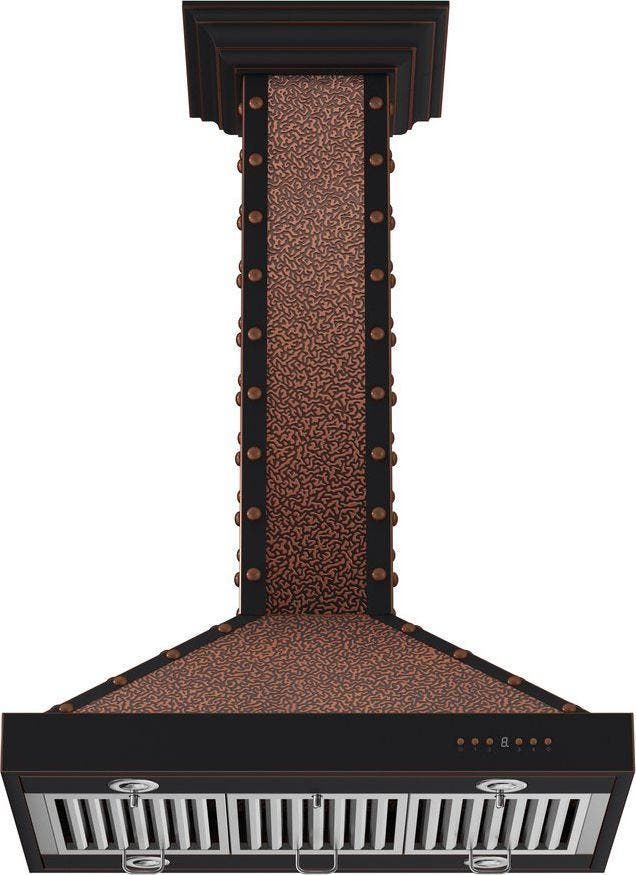 Zline KB2IEBBXB30 Embossed Copper/Oil Rubbed Bronze, 30 Inch