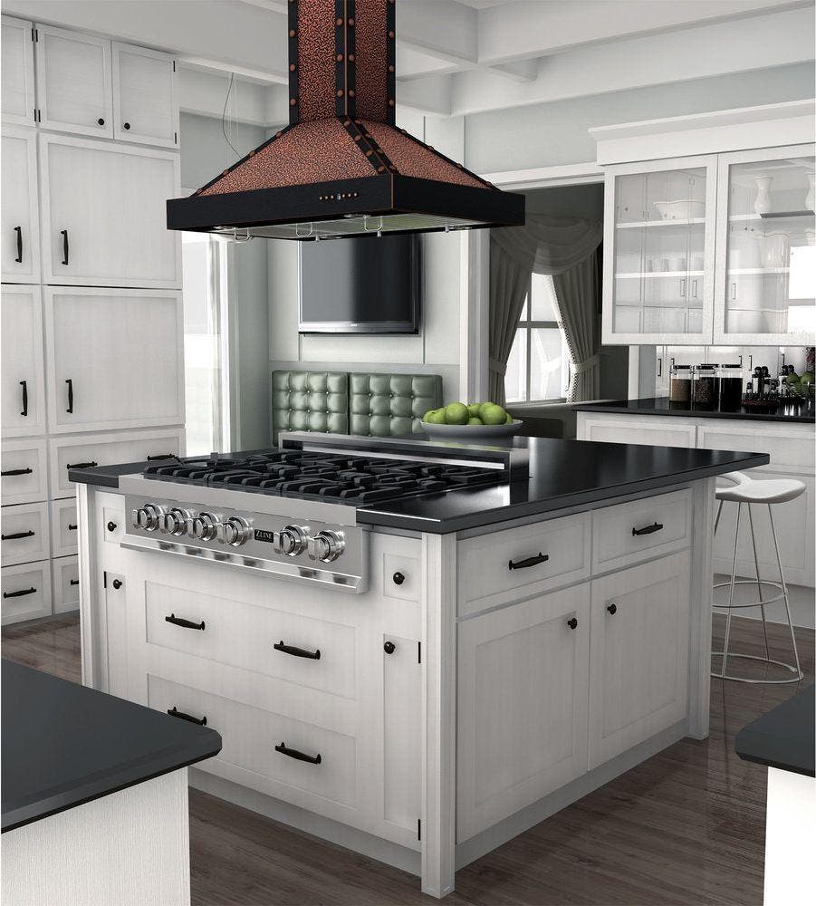 Zline KB2IEBBXB30 Embossed Copper/Oil Rubbed Bronze, 30 Inch