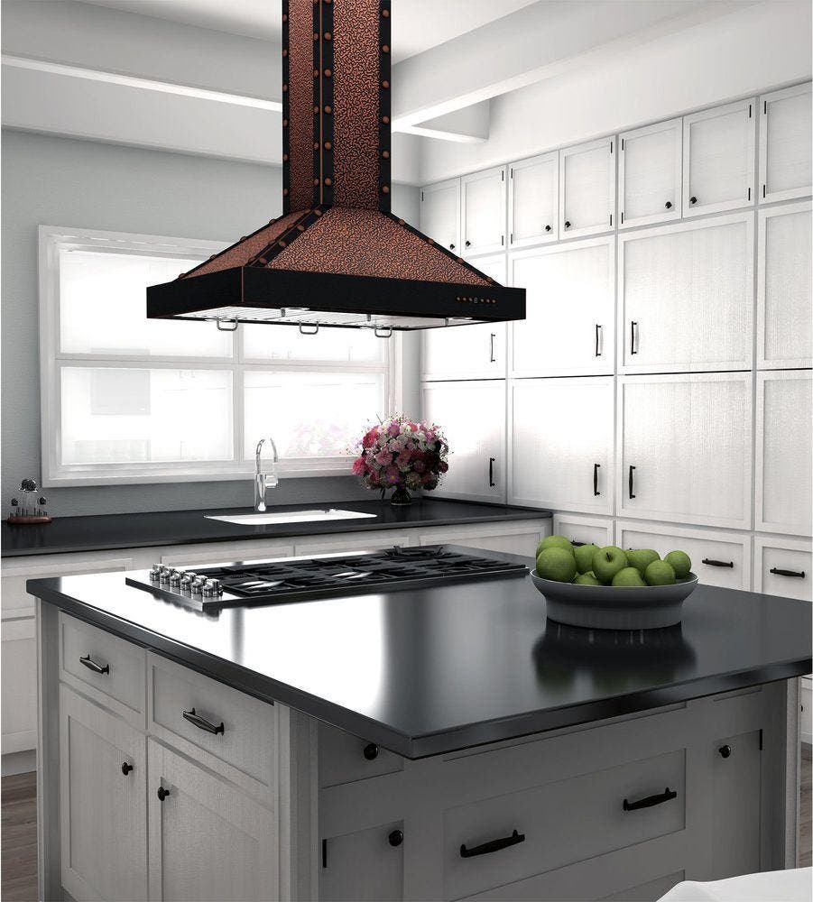 Zline KB2IEBBXB30 Embossed Copper/Oil Rubbed Bronze, 30 Inch