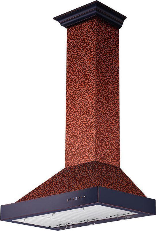 Zline KB2EBXXX48 Embossed Copper/Oil Rubbed Bronze, 48 Inch
