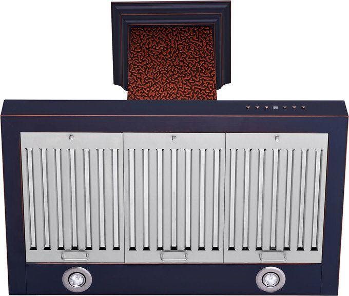 Zline KB2EBXXX48 Embossed Copper/Oil Rubbed Bronze, 48 Inch