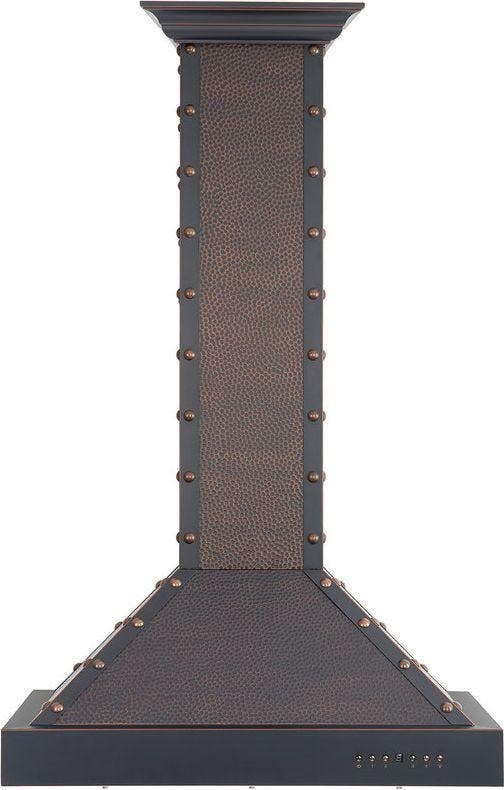 Zline KB2HBBXB30 Hand Hammered Copper/Oil Rubbed Bronze, 30 Inch